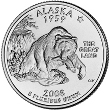 State Quarter of Alaska